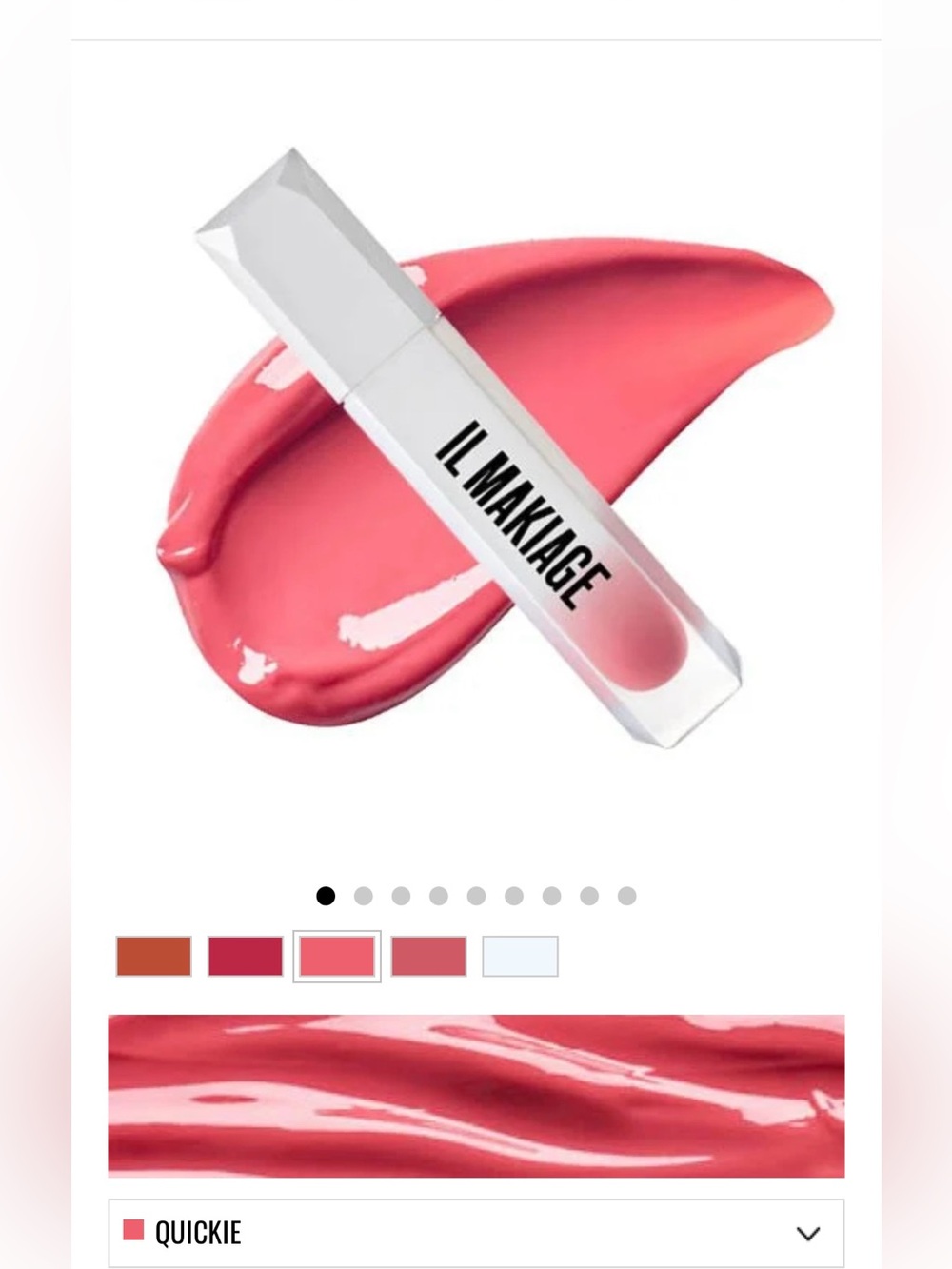 BNIB IL MAKIAGE Uncensored Lip Plumping Gloss
Shade 593 Quickie